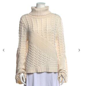 Ramy Brook Merino Wool Turtleneck Sweater Size: M